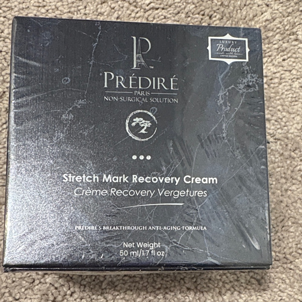 Prédiré Stretch Mark Recovery Cream – Black